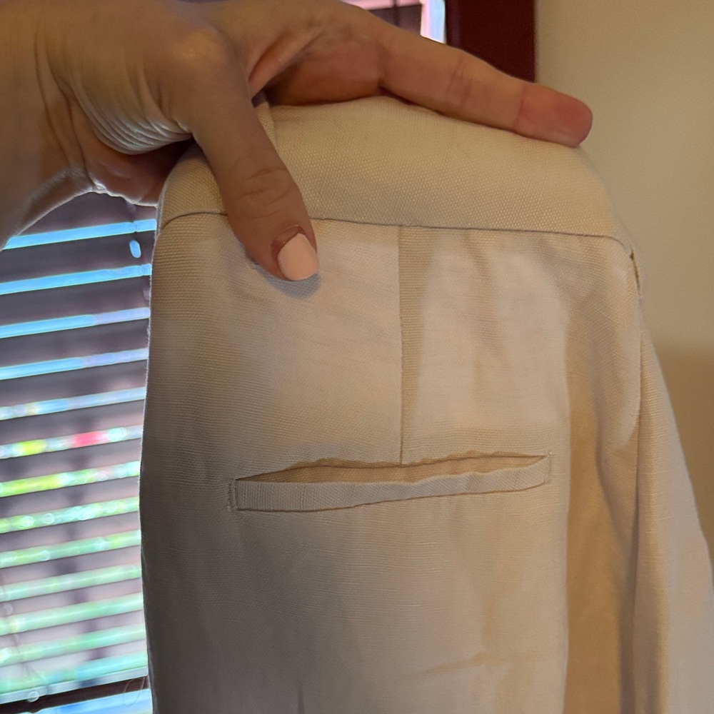 Wilfred Women's Light Cream Trousers - Picture 8 of 9